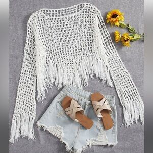 SHEIN crochet top